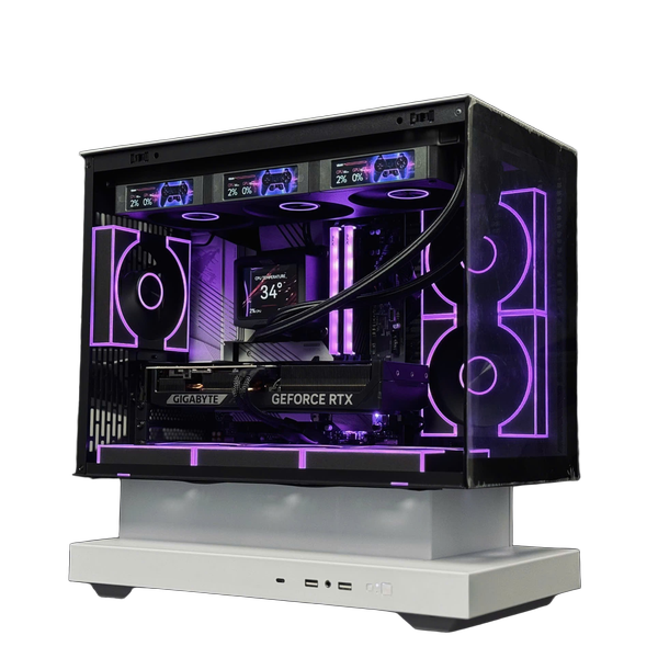 PC YNSTORE x WINDFORCE SFF X3 x DARKFLASH F1 ( I7 13700F / Ram 32GB / 500GB / RTX 5070 12GB ) 3