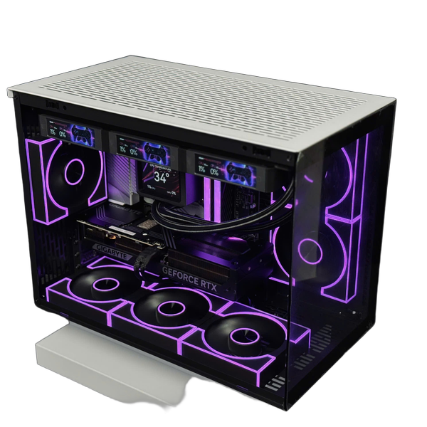 PC YNSTORE x WINDFORCE SFF X3 x DARKFLASH F1 ( I7 13700F / Ram 32GB / 500GB / RTX 5070 12GB ) 2