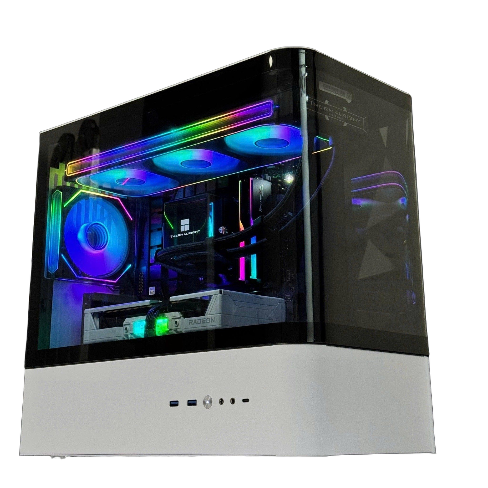 PC YNSTORE x QC.ART x Sapphira ( Ryzen 7 7800X3D / 32GB / 256GB / RX 9060XT 16G ) 2