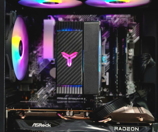 PC YNSTORE x ALPHARD x CHALLENGER ( RYZEN 7 5700X3D / 16GB (8GBX2) / 256GB / RX 6600 8GB ) 6