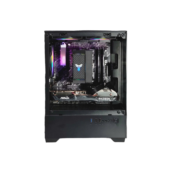 PC YNSTORE x ALPHARD x CHALLENGER ( RYZEN 7 5700X3D / 16GB (8GBX2) / 256GB / RX 6600 8GB ) 5