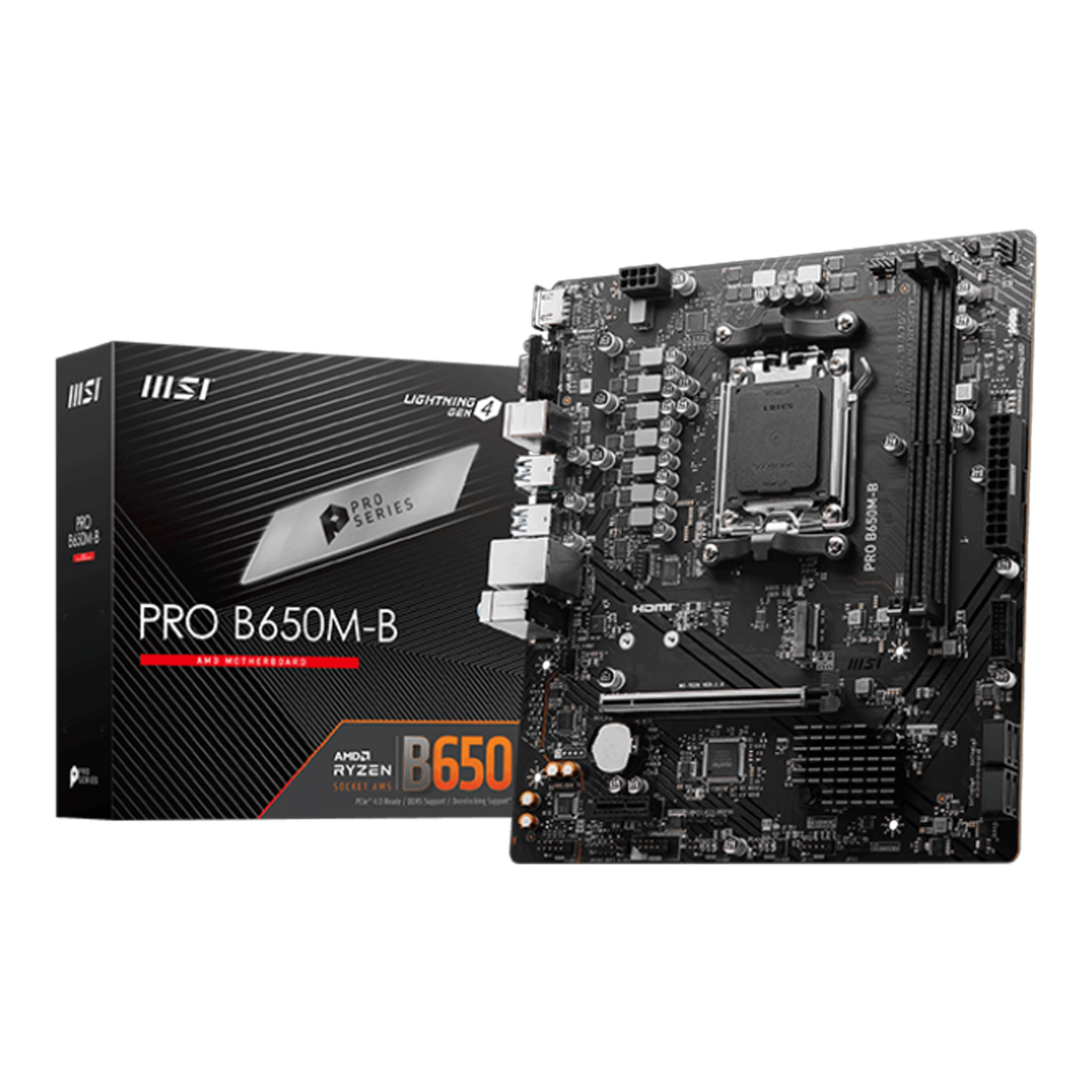 Bo mạch chủ MSI B650M MB PRO DDR5 4