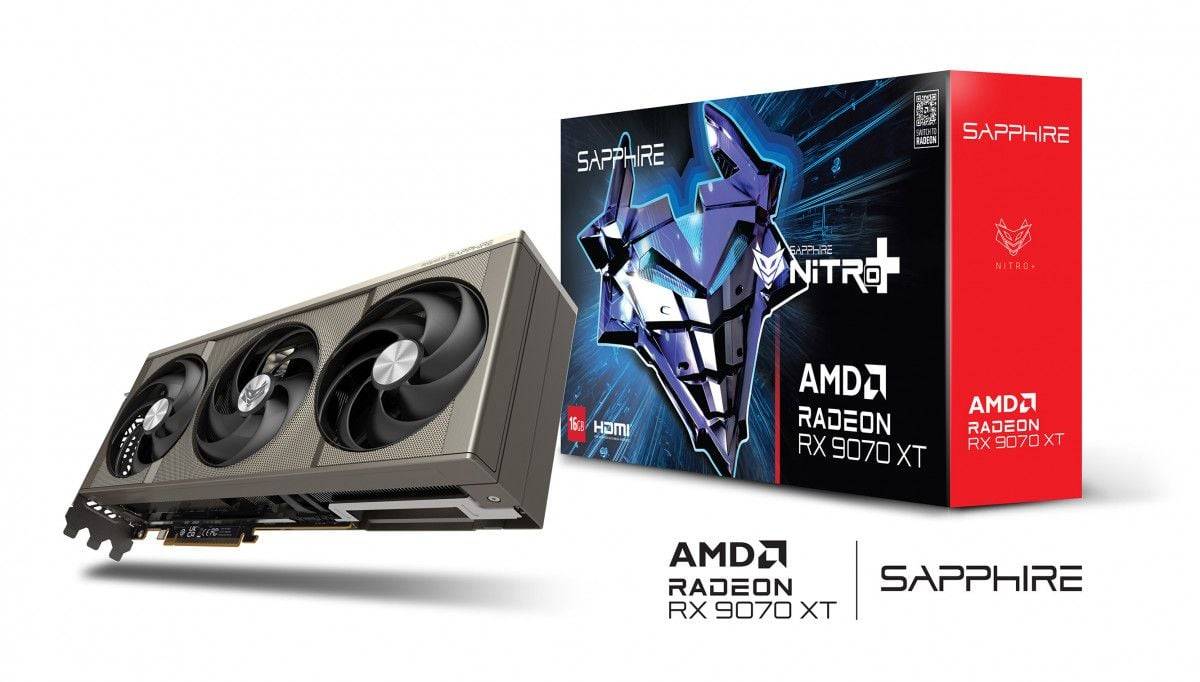 Card màn hình SAPPHIRE NITRO PLUS AMD Radeon RX 9070 GAMING OC 16GB 4