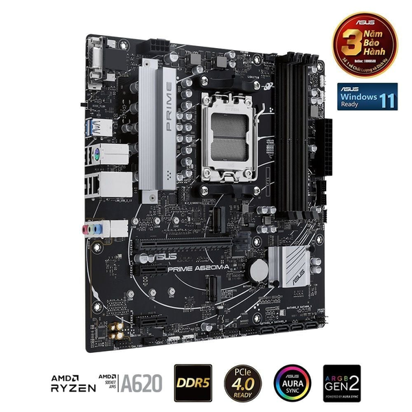 Bo mạch chủ ASUS PRIME A620M-A DDR5 4