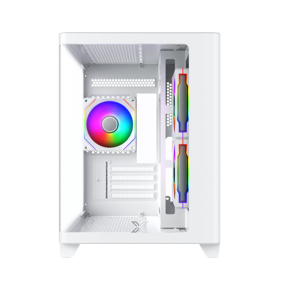 Vỏ Case Xigmatek Pano M Nano 3GF Trắng/White | Micro ATX 4