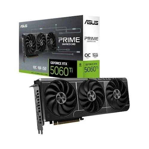 Card màn hình ASUS PRIME GeForce RTX 5060Ti X3 OC 16GB GDDR7 7