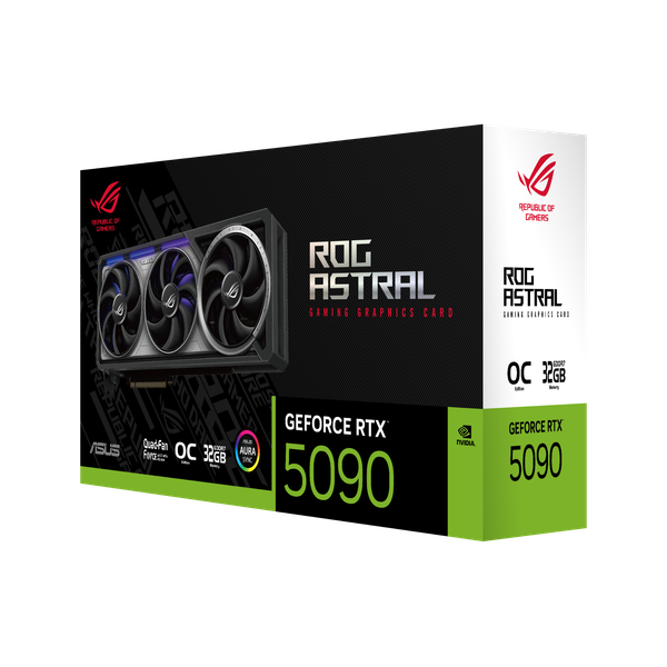 Card màn hình ASUS ROG Astral GeForce RTX 5090 32GB GDDR7 2