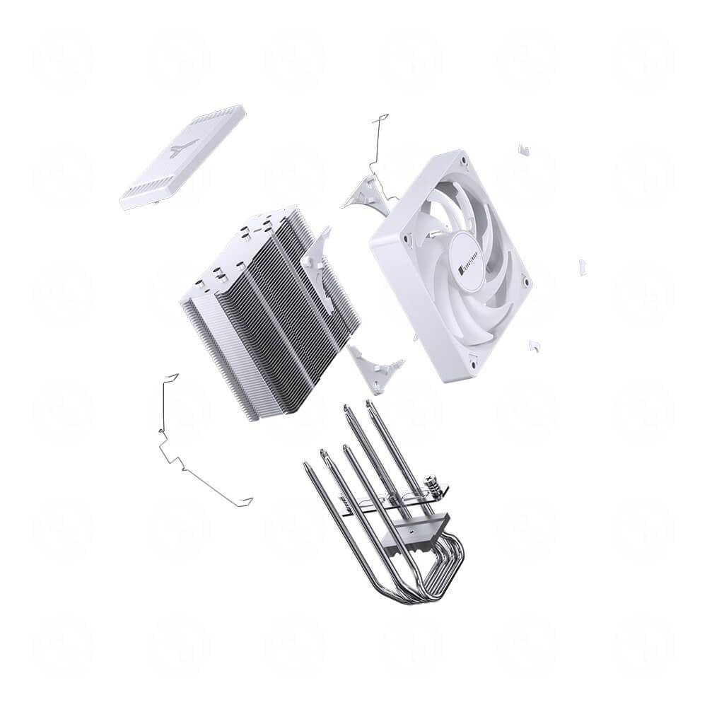 Tản Nhiệt Khí Jonsbo CR1000 EVO RGB Trắng/White 6