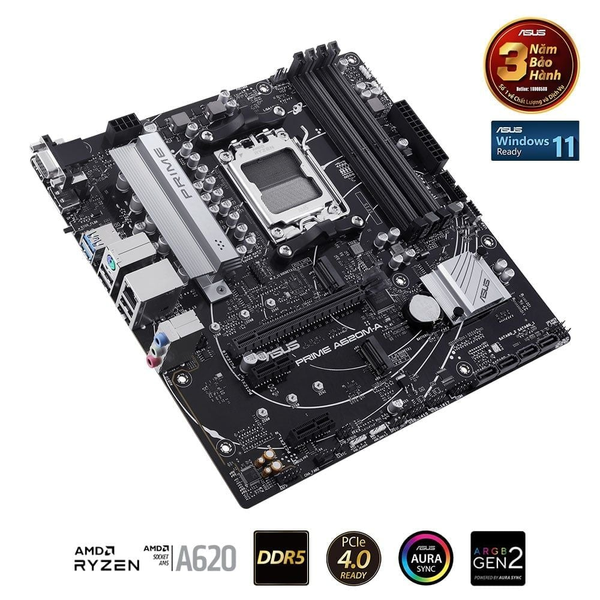 Bo mạch chủ ASUS PRIME A620M-A DDR5 2