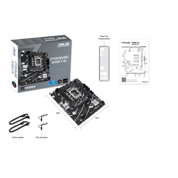 Bo mạch chủ ASUS B760M PRIME MF DR4 2