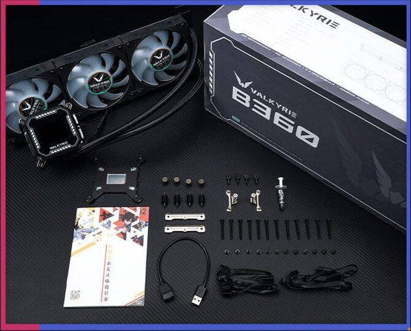 Tản nhiệt AIO Valkyrie B360 ARGB - Đen/Black 2