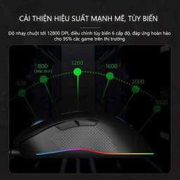 Chuột có dây Fuhlen G80 Đen/Black