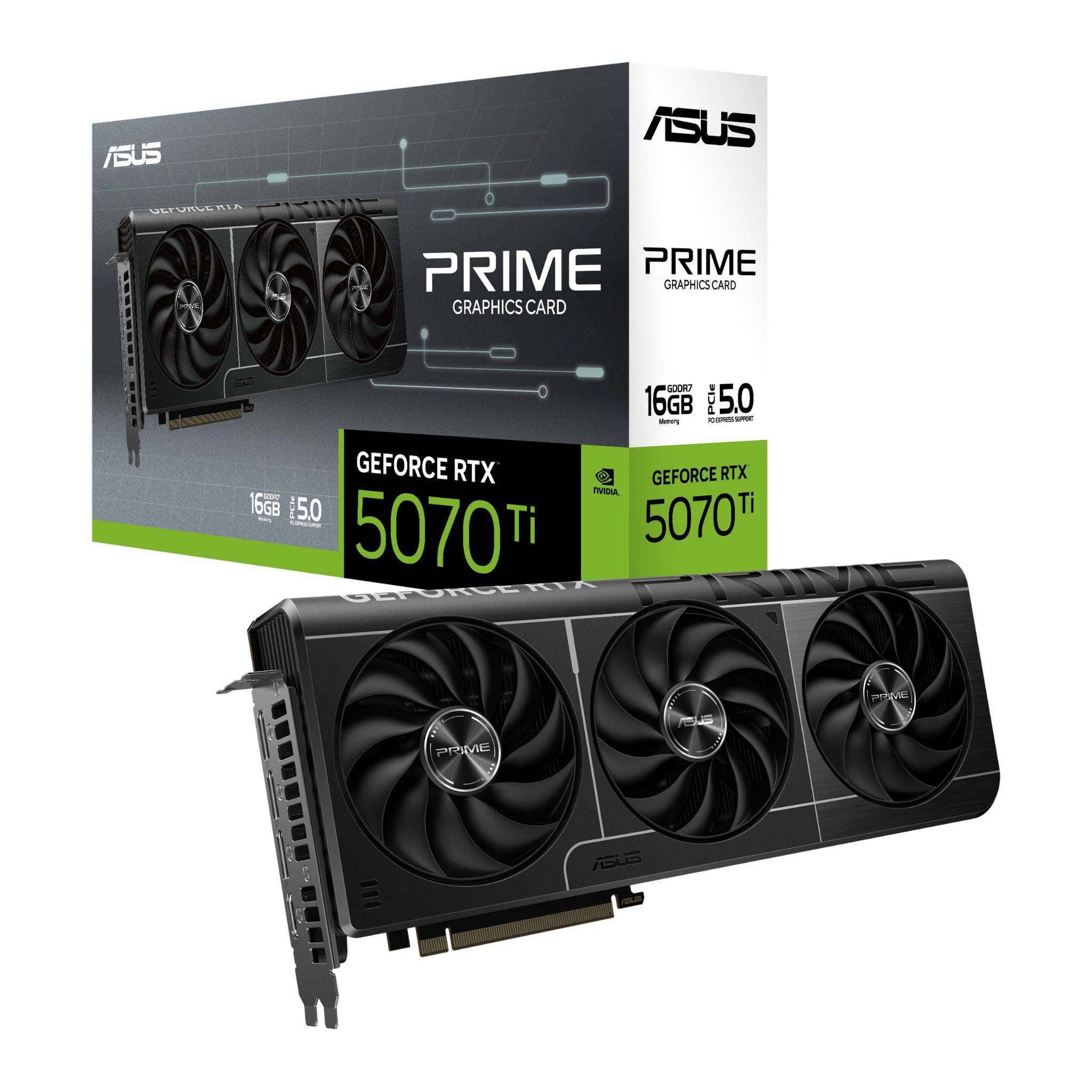 Card màn hình ASUS Prime GeForce RTX 5070Ti 16GB GDDR7 2
