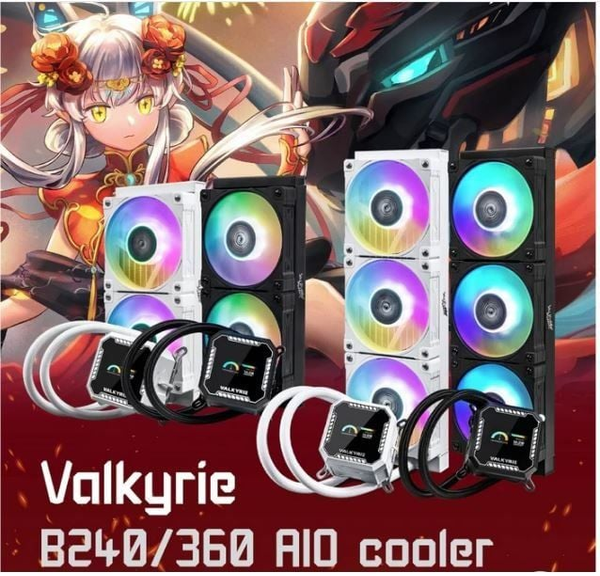 Tản nhiệt AIO Valkyrie B360 ARGB - Đen/Black 5