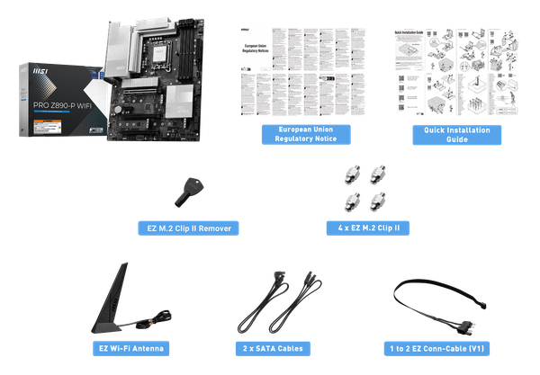 Bo mạch chủ MSI Z890-P PRO WIFI DDR5 9
