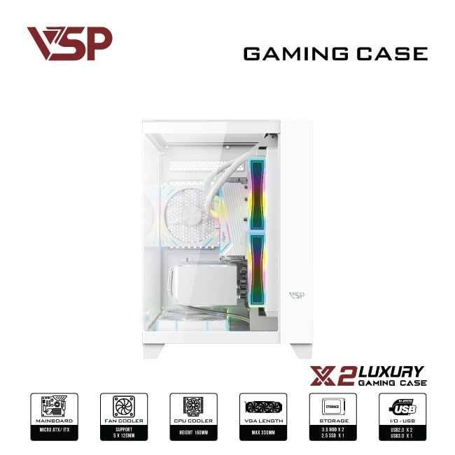 Vỏ Case VSP X2 LUXURY Trắng/White 6