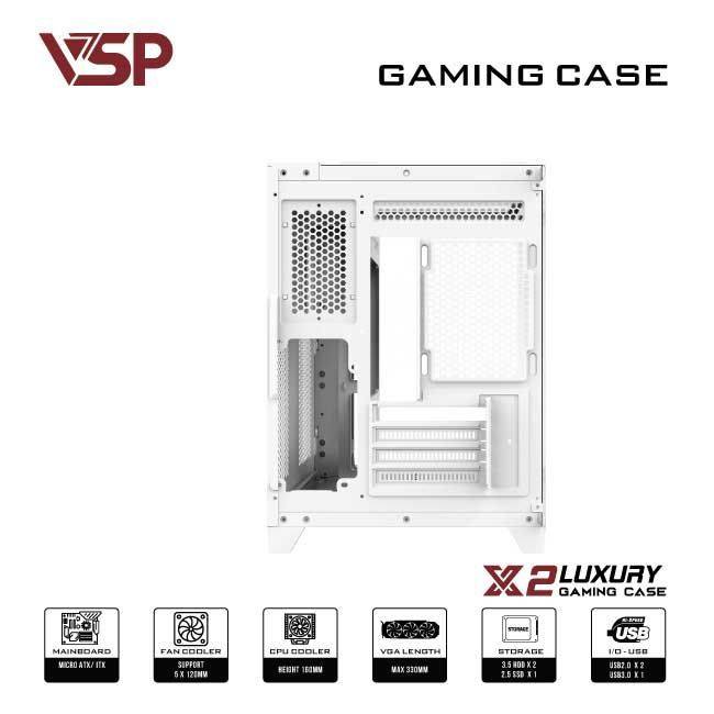 Vỏ Case VSP X2 LUXURY Trắng/White 4