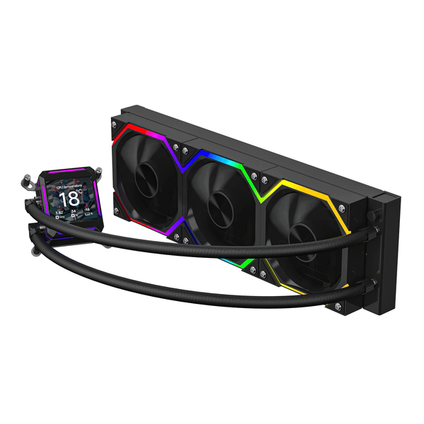 Tản nhiệt nước Leopard Astroshell V2G 360 ARGB Digital Đen/Black