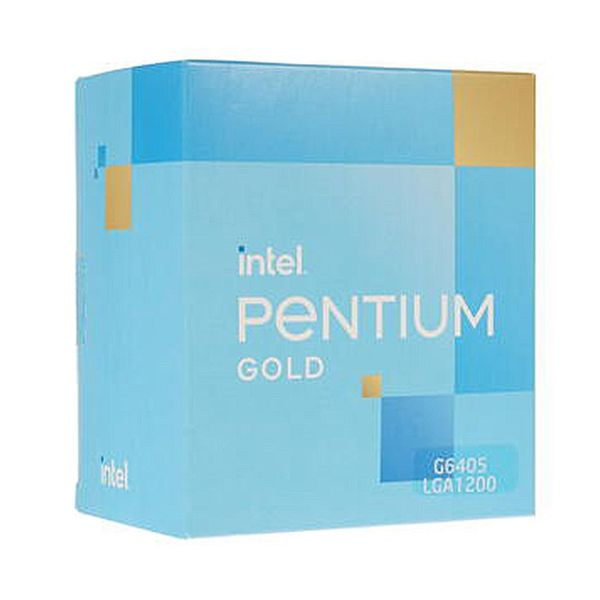 Chip xử lý Intel Pentium Gold G6405 / 4.1 GHz / 2 nhân 4 luồng / 4MB / LGA 1200 Box