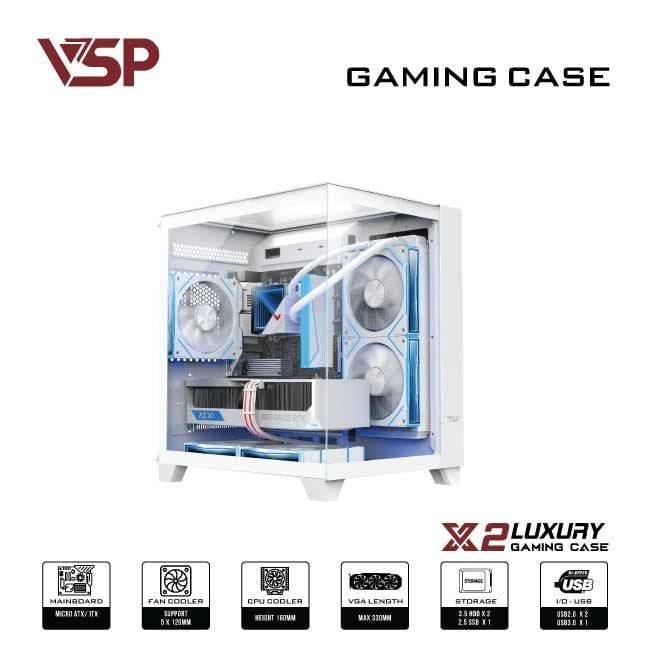 Vỏ Case VSP X2 LUXURY Trắng/White