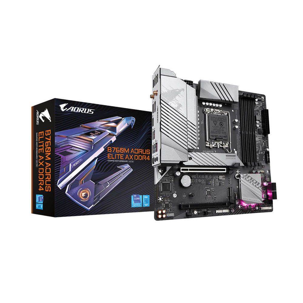 Bo mạch chủ Gigabyte B760M AORUS ELITE AX WIFI DDR5