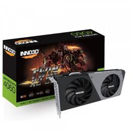 Card Màn Hình Inno3D Geforce RTX 4060 TWIN X2 8GB GDDR6 - Đen/Black