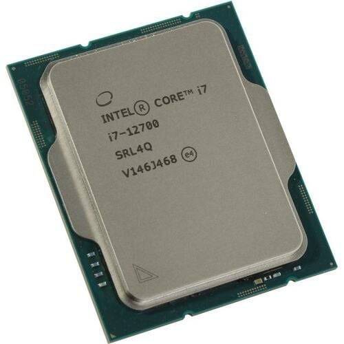 Chip Xử Lý CPU Intel Core i7 12700 (3.6GHz turbo up to 4.9Ghz, 12 nhân 20 luồng, 25MB Cache, 65W) - Tray