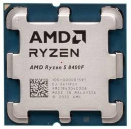 Chip xử lý AMD Ryzen 5 8400F / 4.2GHz Boost 4.7GHz / 6 nhân 12 luồng / 22MB / AM5 Tray