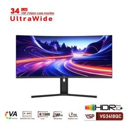 Màn hình cong VSP VG3418QC 34' UWDHD VA 180Hz 1Ms chuyên game