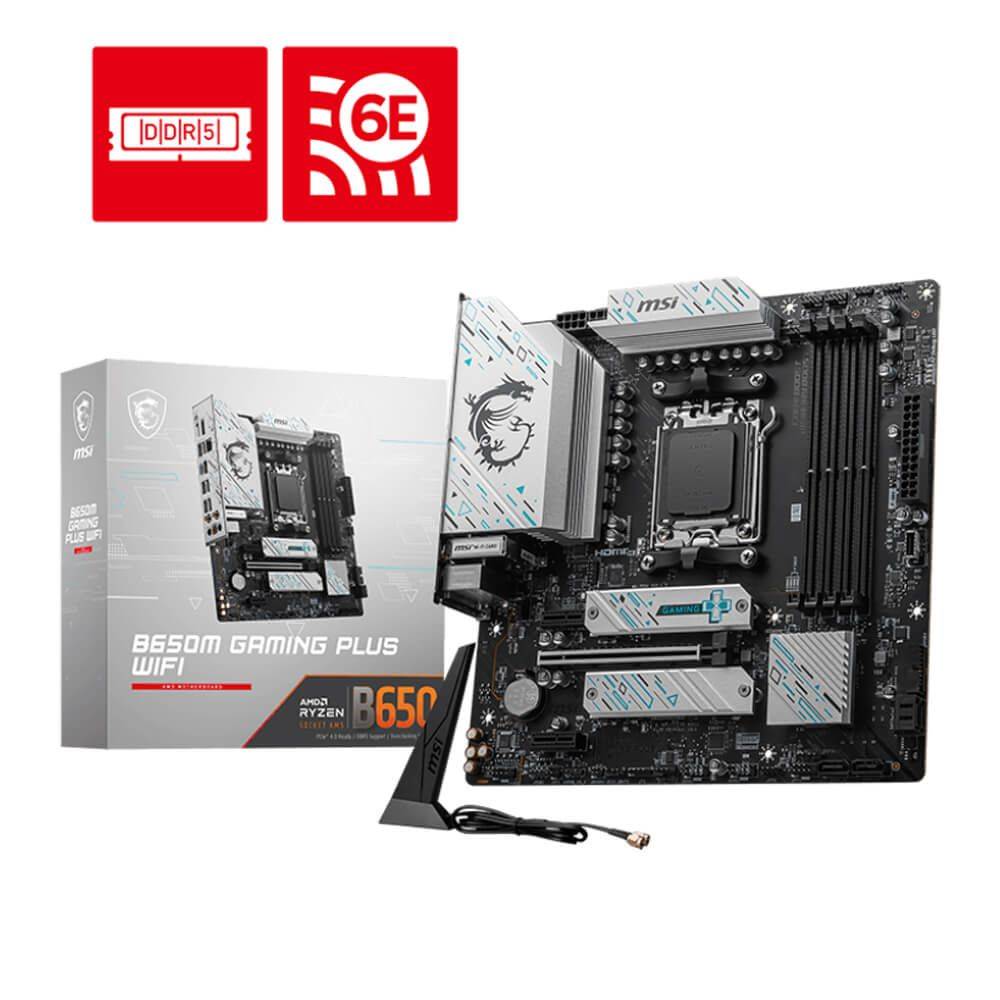 Bo mạch chủ MSI B650M GAMING PLUS WIFI DDR5
