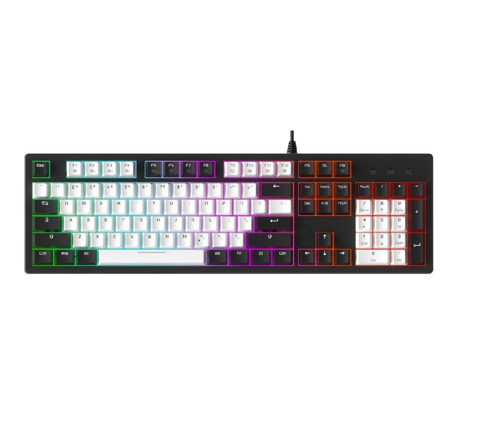 Bàn phím cơ DareU EK104 V2 Đen Xám | Dream Switch