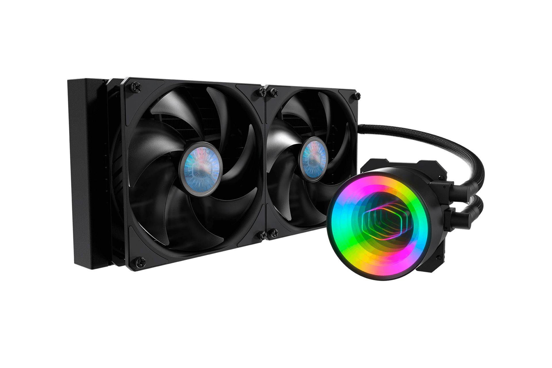 Tản nhiệt AIO COOLER MASTER MASTERLIQUID ML280 MIRROR ARGB Đen / Black