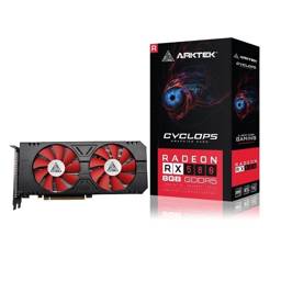 Card màn hình ARKTEK Radeon RX 580 8GB GDDR5 2 Fan - Đen/Black