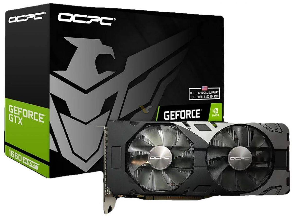 Card màn hình OCPC GTX 1660 SUPER 6G GDDR6 NEW