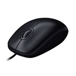 Chuột có dây Logitech B100 Đen/Black
