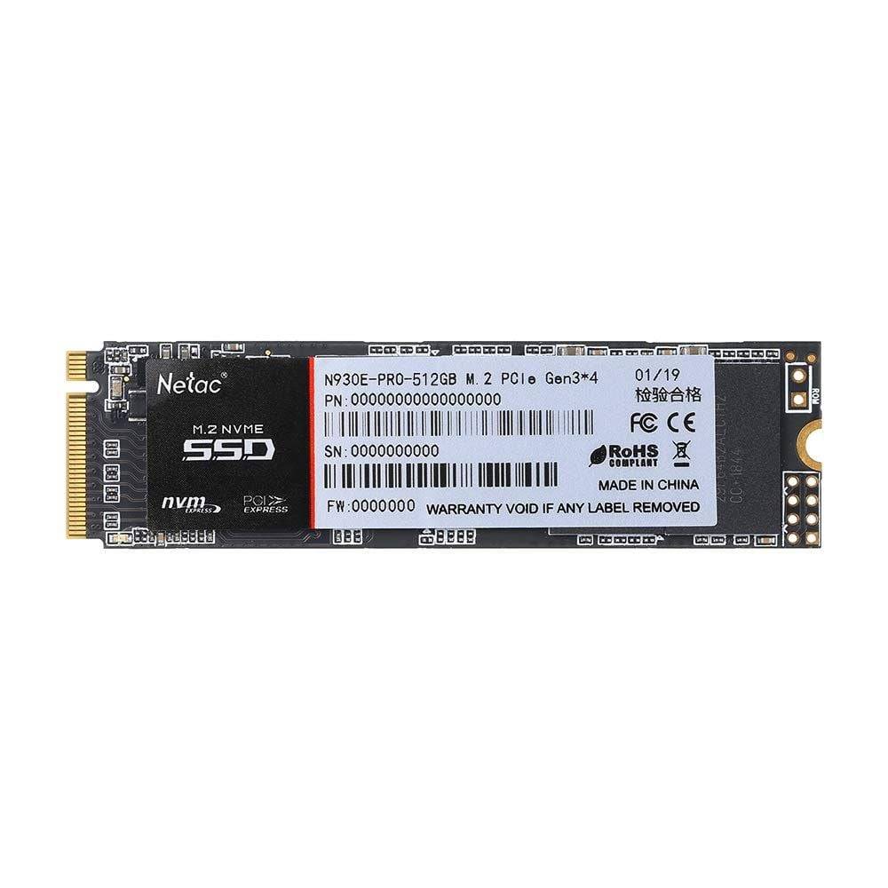Ổ cứng SSD Netac 512GB N930E Pro M.2 NVMe Gen 3