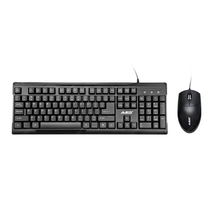 Combo bàn phím chuột có dây Ajazz X1180