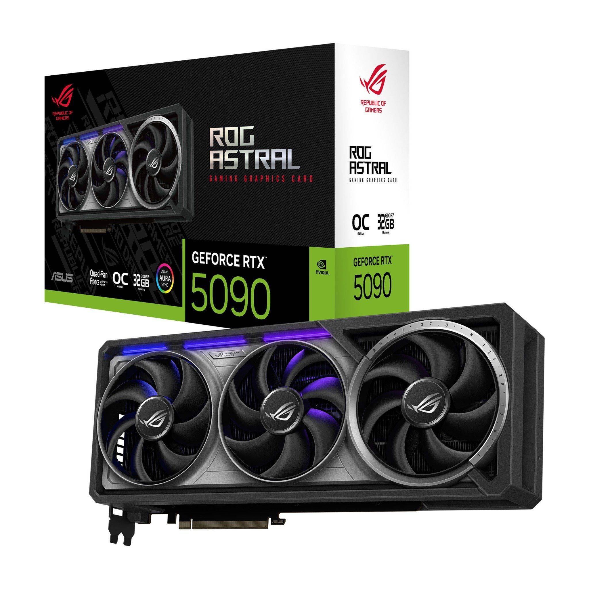 Card màn hình ASUS ROG Astral GeForce RTX 5090 32GB GDDR7 OC Edition