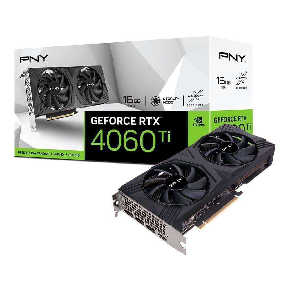 Card màn hình PNY GeForce RTX 4060Ti 16GB VERTO Dual Fan
