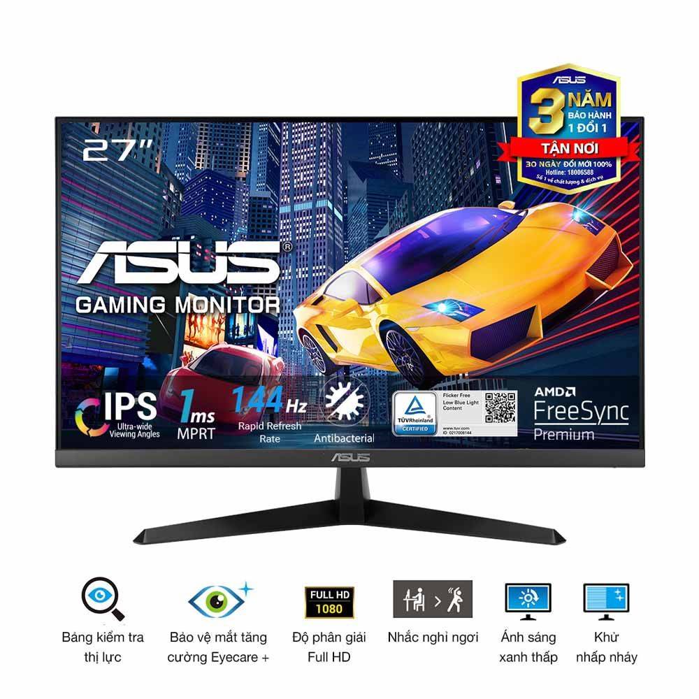 MÀN HÌNH PHẲNG ASUS VY279HGE 27'' FHD IPS 144Hz 1Ms