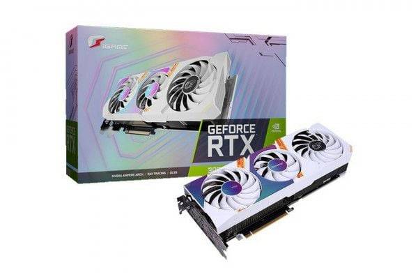 Card Màn Hình Colorful iGame GeForce RTX 3060 Ultra White OC 12G
