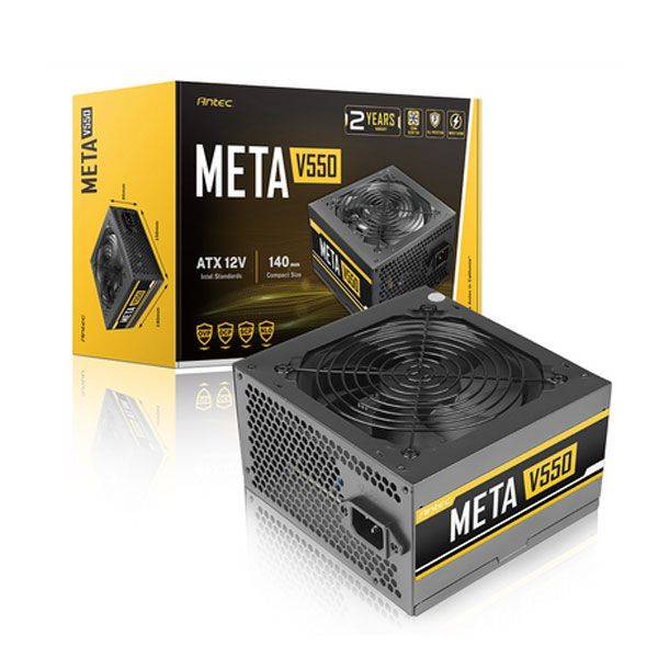 Nguồn máy tính ANTEC META V550 550W Đen/Black