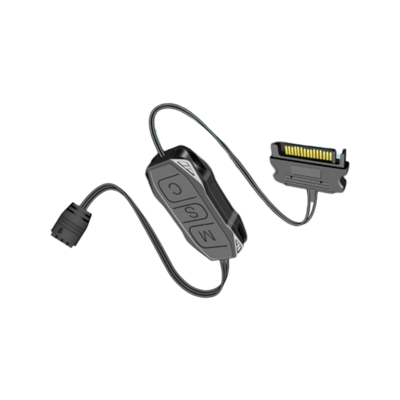 Bộ điều khiển nguồn DOU 5V 3Pin RGB ARGB sang SATA NEW