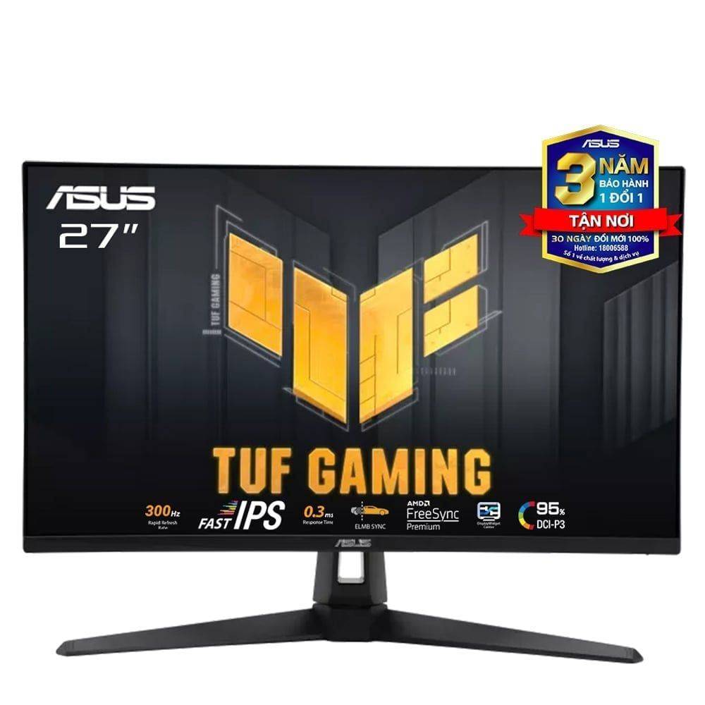 Màn hình phẳng ASUS TUF Gaming VG27AQM5A 27'' 2K 300Hz 1ms 2x2W Speakers