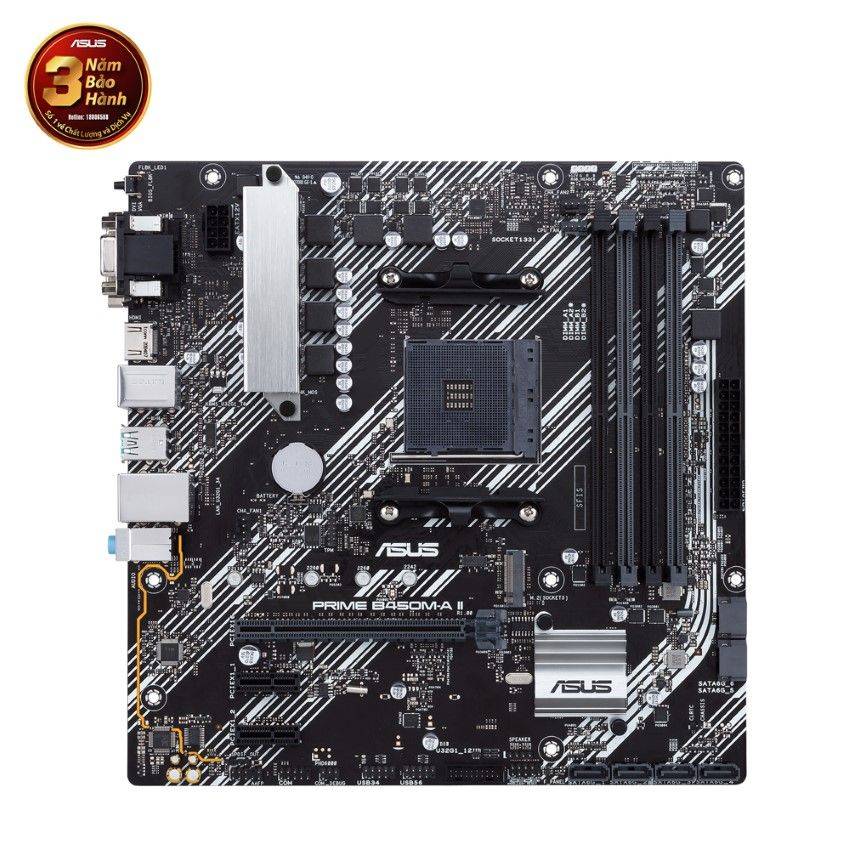Bo mạch chủ ASUS PRIME B450M A II DDR4 10