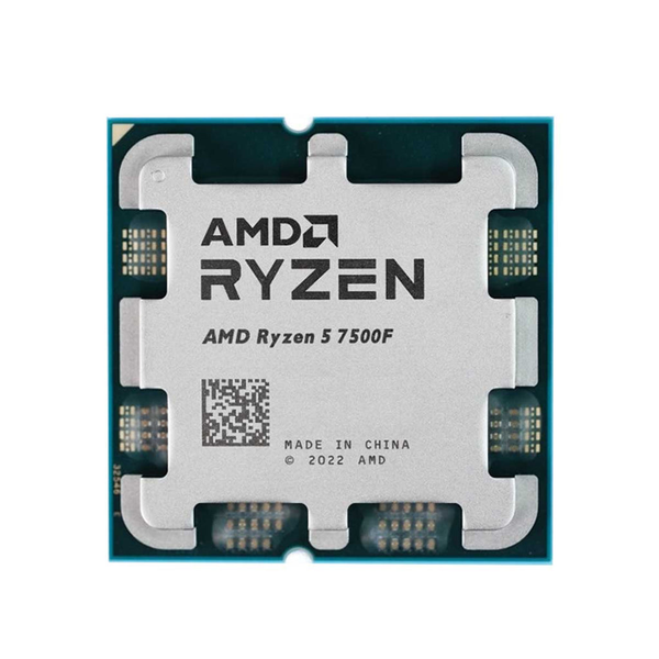Chip xử lý AMD Ryzen 5 7500F / 3.7GHz Boost 5.0GHz / 6 nhân 12 luồng / 32MB / AM5 Tray