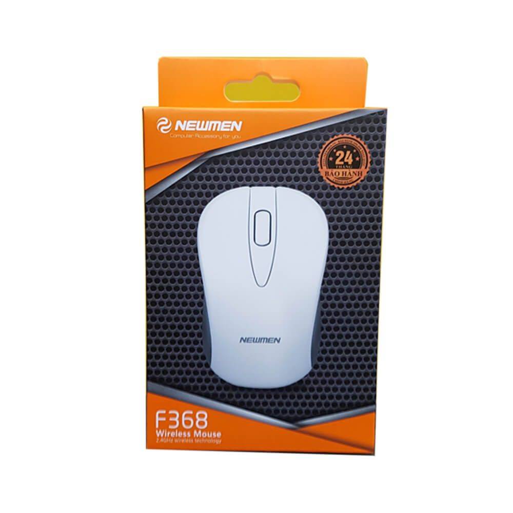 Chuột không dây Newmen F368 Trắng-Đen/White-Black