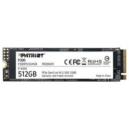 Ổ cứng SSD PATRIOT P300 512GB M.2 NVMe Gen 3 (P300P512GM28)