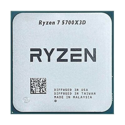 Chip xử lý CPU AMD Ryzen 7 5700X3D (3.0GHz Upto 4.1GHz / 100MB / 8 Cores, 16 Threads / 105W / Socket AM4) - Tray