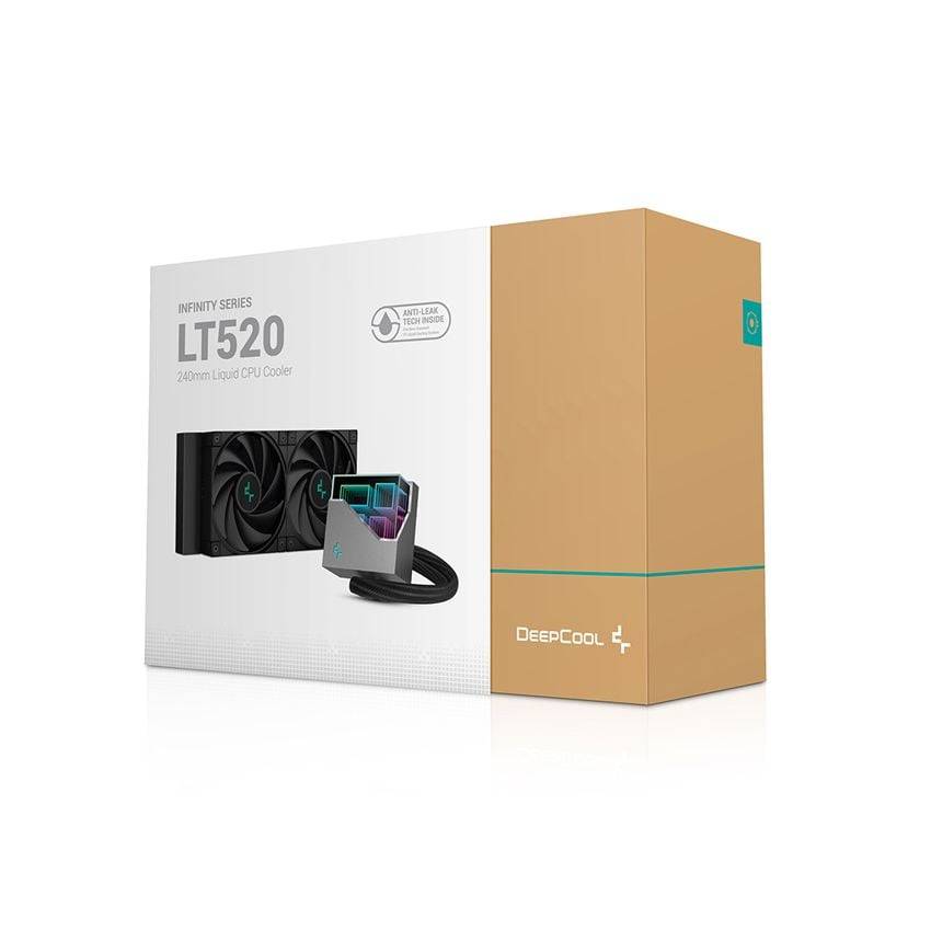 Tản nhiệt AIO DEEPCOOL LT520 ARGB - Đen/Black 5